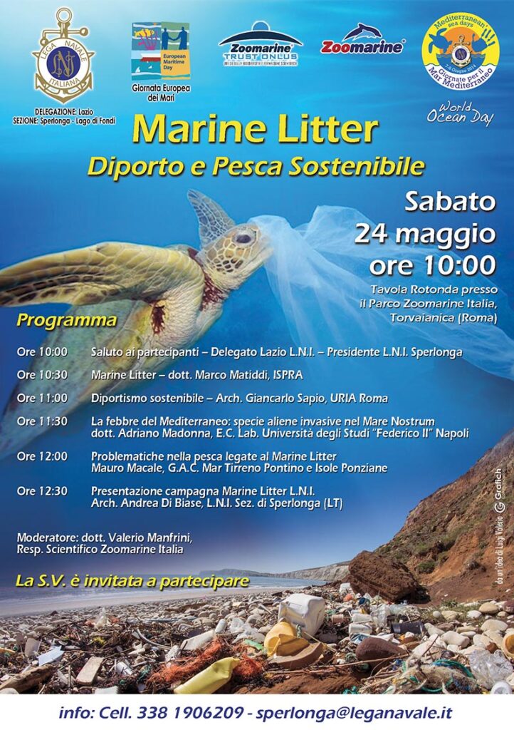 Marine Litter: Diporto e Pesca Sostenibile